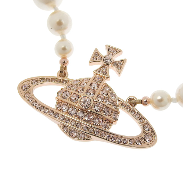 ヴィヴィアンウエストウッド アクセサリー ジュエリー レディース チョーカー W2 ONE ROW PEARL BAS RELIEF CHOKER 6301010602G128W2 VIVIENNE WESTWOOD