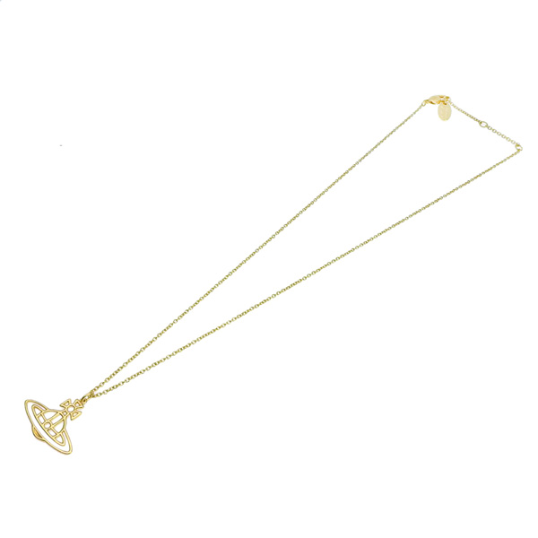 ヴィヴィアンウエストウッド アクセサリー レディース ネックレス ゴールド THIN LINES SHORT FLAT ORB PENDANT 6302026002R001CN VIVIENNE WESTWOOD｜riverall-men｜04