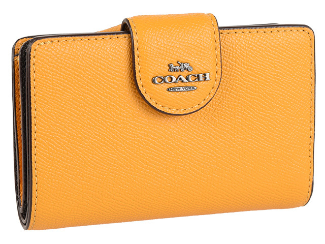 本体のみ　6390 コーチ　二つ折り財布　オレンジ 楽天市場】コーチ 財布 二つ折り COACH 6390 imqlz オレンジ 財布