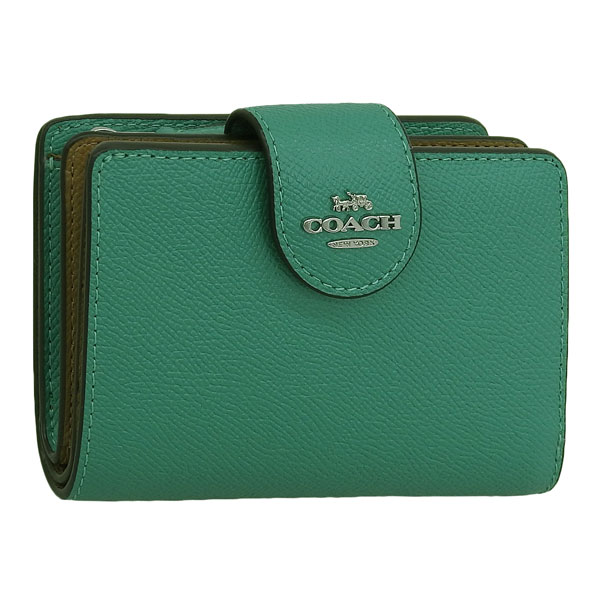COACH（コーチ） 財布 レディース 2つ折り 折財布 コンパクト