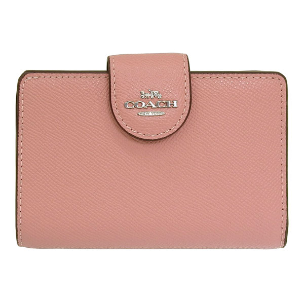 COACH（コーチ） 財布 レディース 二つ折り財布 アウトレット レザー