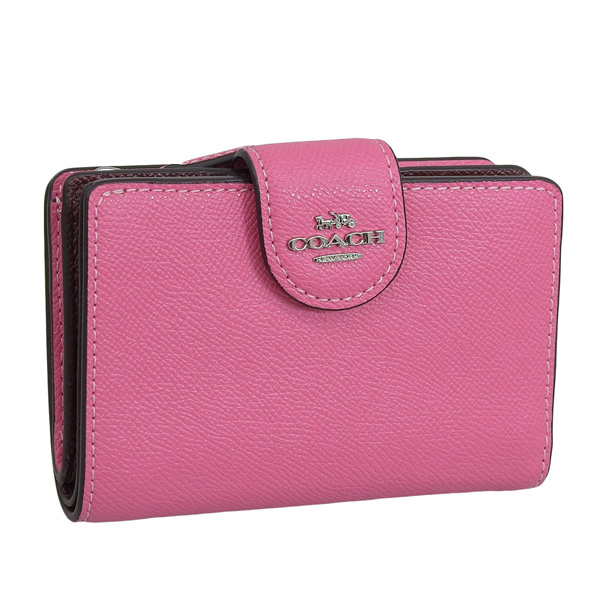 COACH（コーチ） 財布 レディース 二つ折り財布 アウトレット レザー
