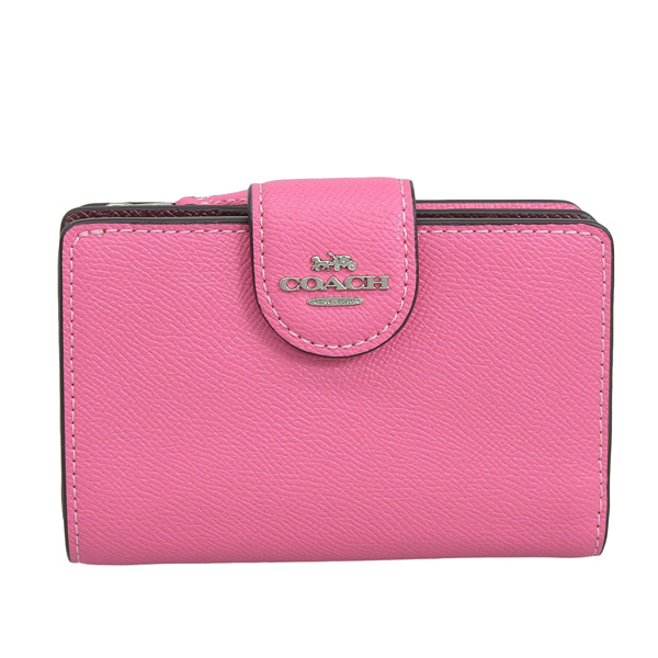 COACH（コーチ） 財布 レディース 二つ折り財布 アウトレット レザー