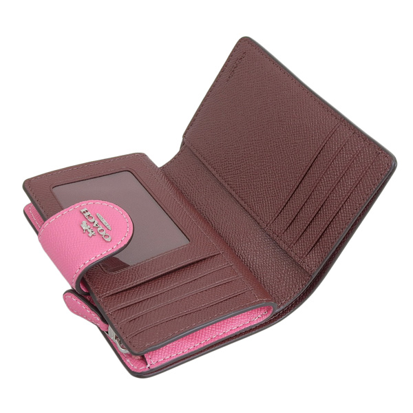 COACH（コーチ） 財布 レディース 二つ折り財布 アウトレット レザー