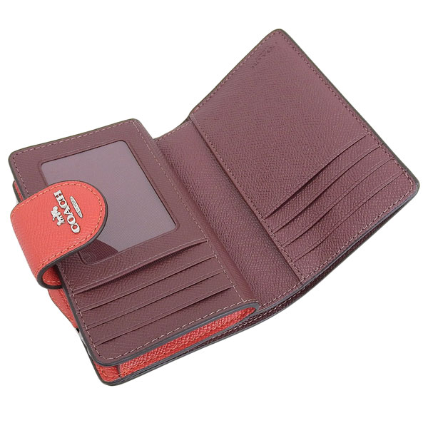 COACH（コーチ） 財布 レディース 2つ折り 折財布 コンパクト