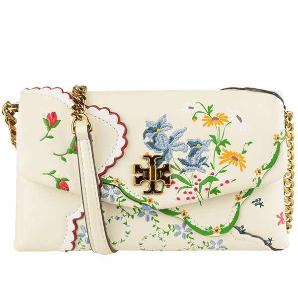 TORY BURCH（トリーバーチ） ショルダーウォレット チェーン 花柄