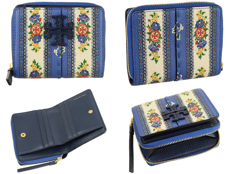 TORY BURCH トリーバーチ TORYBURCH 財布 折財布 二つ折り 花柄