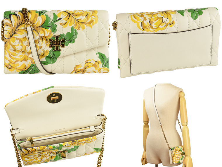 新品未使用 TORY BURCH チェーンウォレット 花柄 ショルダーバッグ TORY BURCH（トリーバーチ） ショルダーウォレット チェーン 花柄