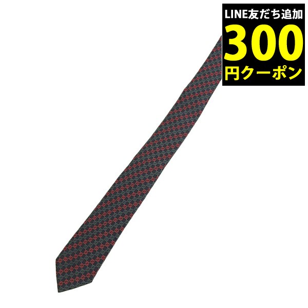 【値下げ】LOUIS VUITTON×NIGO クラヴァット・LVマウンテン7CM ネクタイ グレー×ブラック (原宿店)