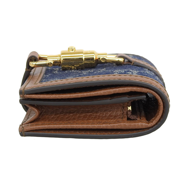 【超美品】グッチ　メンズ　レディース　2つ折り　財布　ダブルG　ブラウン 楽天市場】グッチ 財布 二つ折り レディース 財布 ダブルG ミディアム