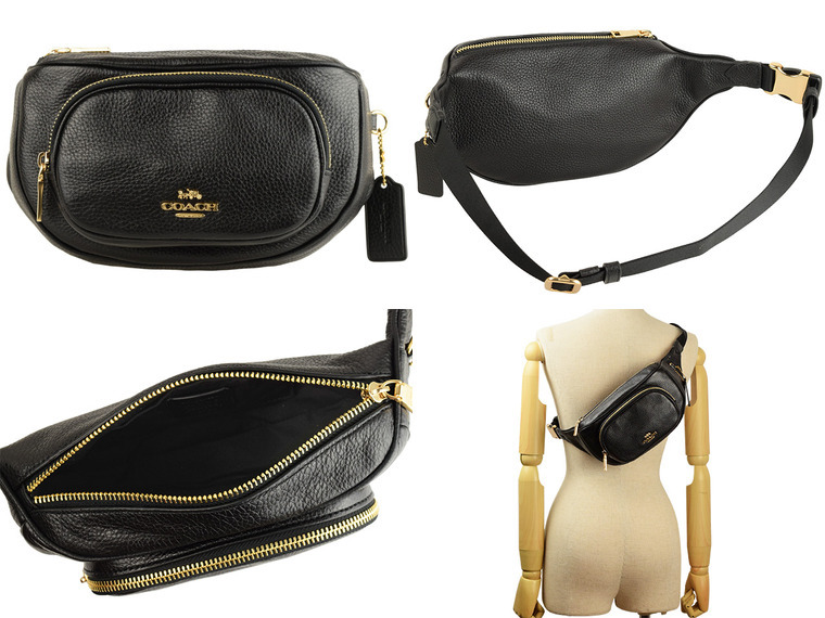 COACH ボディバッグ・ウエストポーチ 黒 レザー ボディーバッグ 6488 楽天市場】コーチ ウエストバッグ ボディバッグ バッグ メンズ