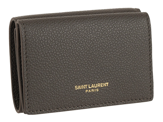 サンローラン パリ SAINT LAURENT PARIS YSL 財布 折財布 ミニ 