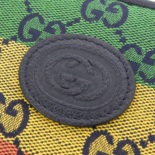 GUCCI（グッチ） 財布 折財布 二つ折り 財布 マルチカラー メンズ