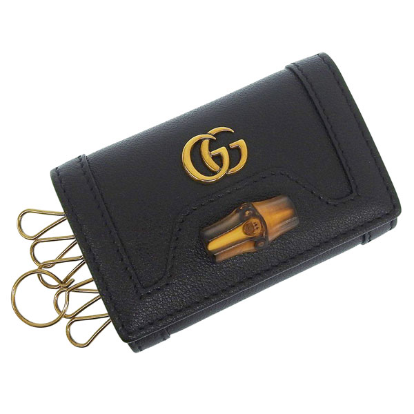 ［新品未使用］GUCCIのキーケースです GUCCI（グッチ） キーケース 6連 レディース アウトレット レザー