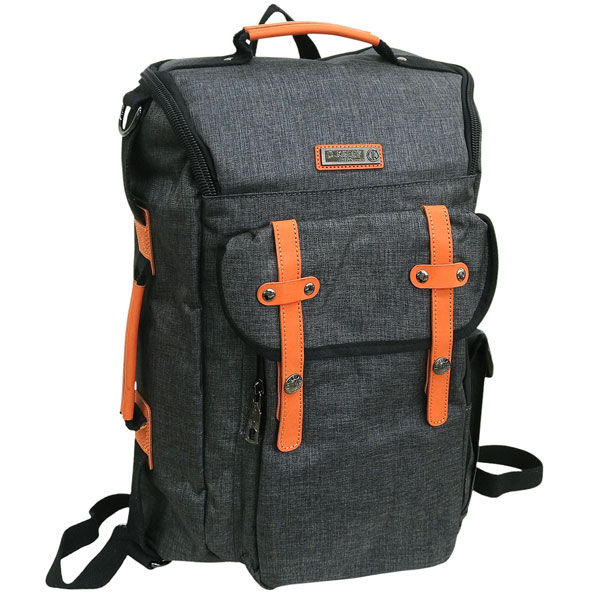 りんこんさま　ボディバッグ ブラック&ナイロンjk2点 WEEKENDER MEDIUM DUFFEL（ウィークエンダーミディアムダッフル）BLACK