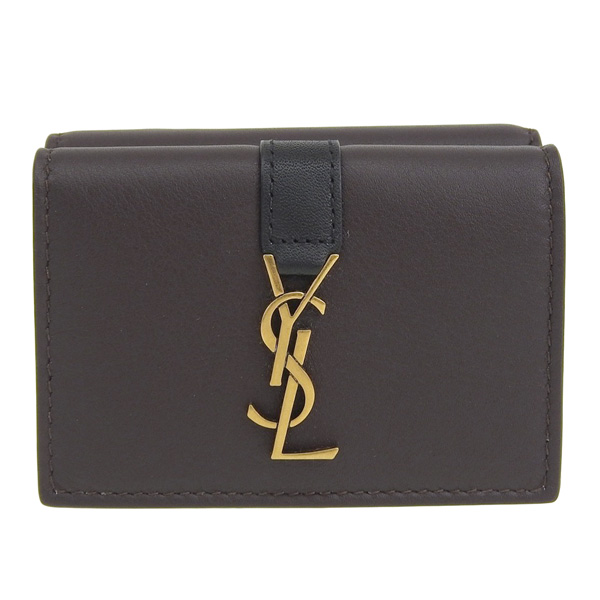 Yves Saint Laurent サンローラン 財布 レディース 三つ折り