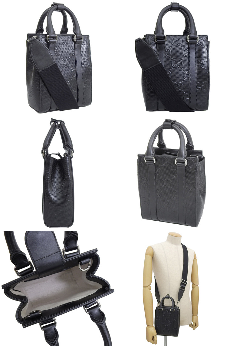 GUCCI（グッチ） ハンドバック 2WAY ショルダーバッグ メンズ