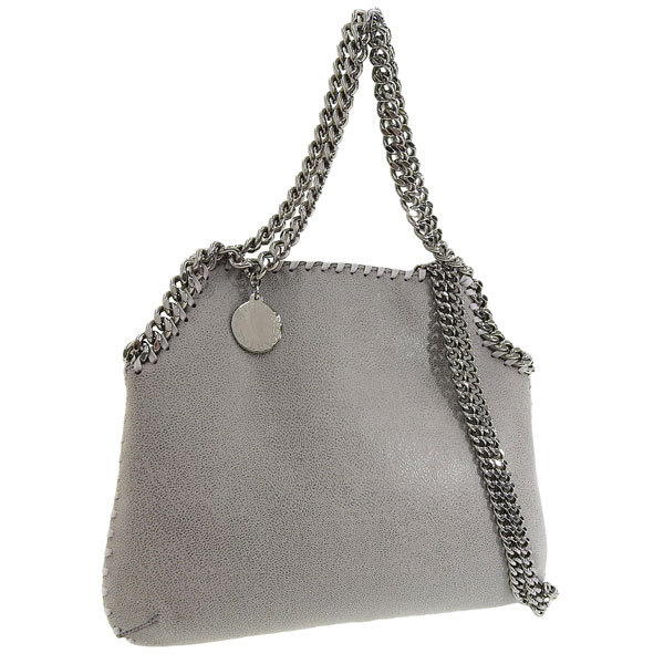 ステラマッカートニー STELLA MCCARTNEY ファラベラ ミディアム バッグ ショルダーバッグ 2WAY バッグ グレー レディース  700110