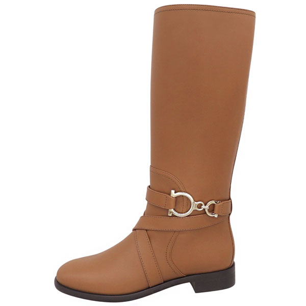 FERRAGAMO（フェラガモ） 靴 レディース ブーツ 24.5cm レザー