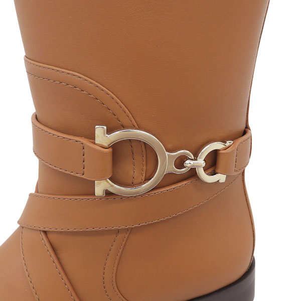 FERRAGAMO（フェラガモ） 靴 レディース ブーツ 24.5cm レザー