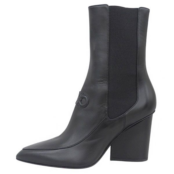 フェラガモ　ブーツ FERRAGAMO（フェラガモ） 靴 レディース ブーツ 26cm レザー ブラック