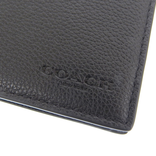 COACH（コーチ） 財布 メンズ 二つ折り財布 アウトレット レザー