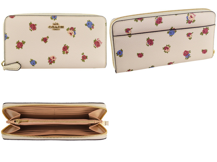 COACH長財布 COACH コーチ 長財布 ラウンドファスナー長財布 シグネチャー