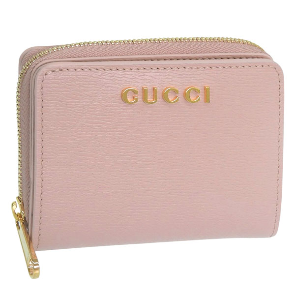Gucci 二つ折り財布 ピンク GUCCI（グッチ） 財布 レディース 2つ折り 折財布 コンパクト
