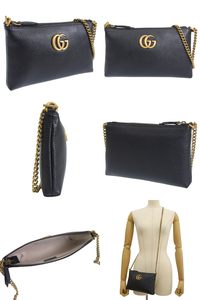 GUCCI バッグ EMPORIO ARMANI グッチ ショルダーバッグ レディース GG スーパーミニ