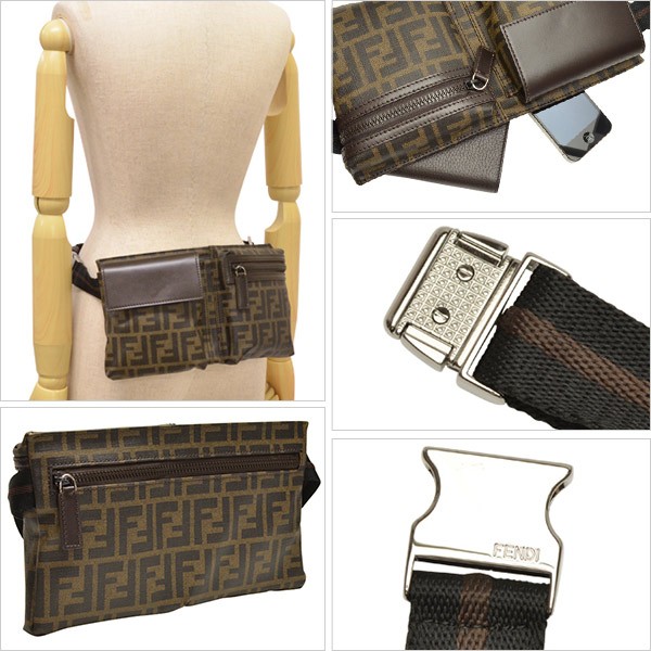 FENDI（フェンディ） バッグ メンズ ウエストポーチ ヒップバッグ 新作