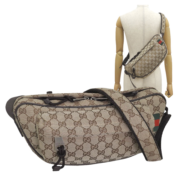 ［元値93,280円］Gucci GGパターン バッグ ベージュ GUCCI（グッチ） バッグ レディース ショルダーバッグ アウトレット GG