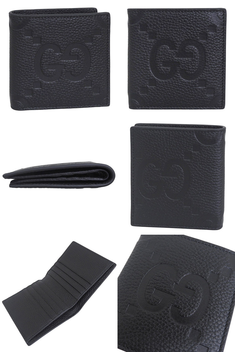 GUCCI（グッチ） 財布 メンズ 2つ折り 折財布 コンパクト アウトレット