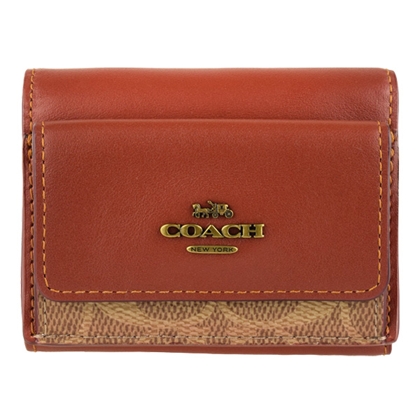 COACH（コーチ） 財布 折財布 ミニ コンパクト シグネチャー