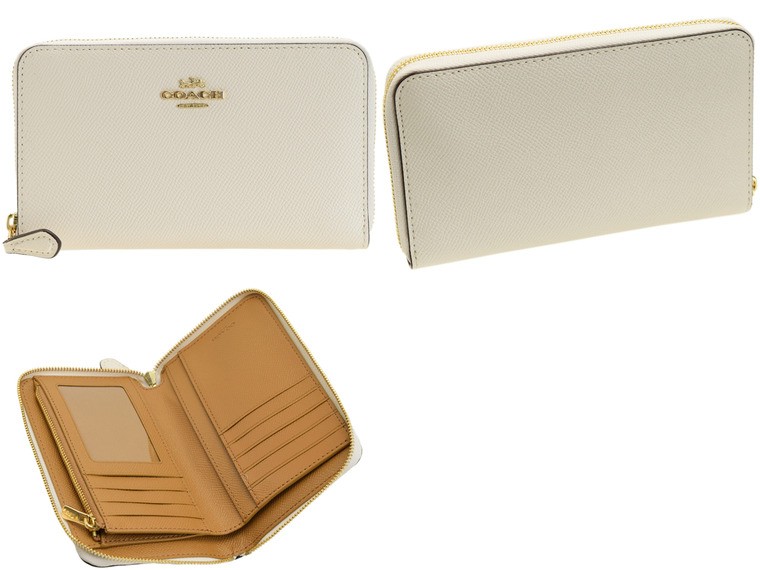 COACH　長財布 コーチ 財布 メンズ COACH 長財布 ラウンドファスナー シグネチャー