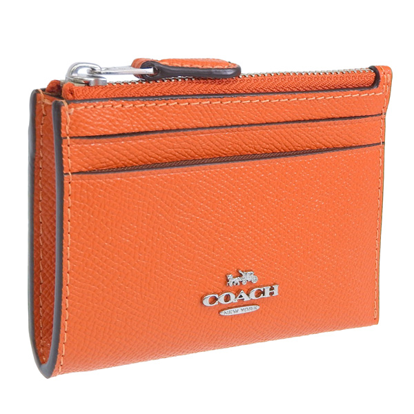 新品未使用品COACH オレンジ コイン ケース 品番: CAN29 IMQSR