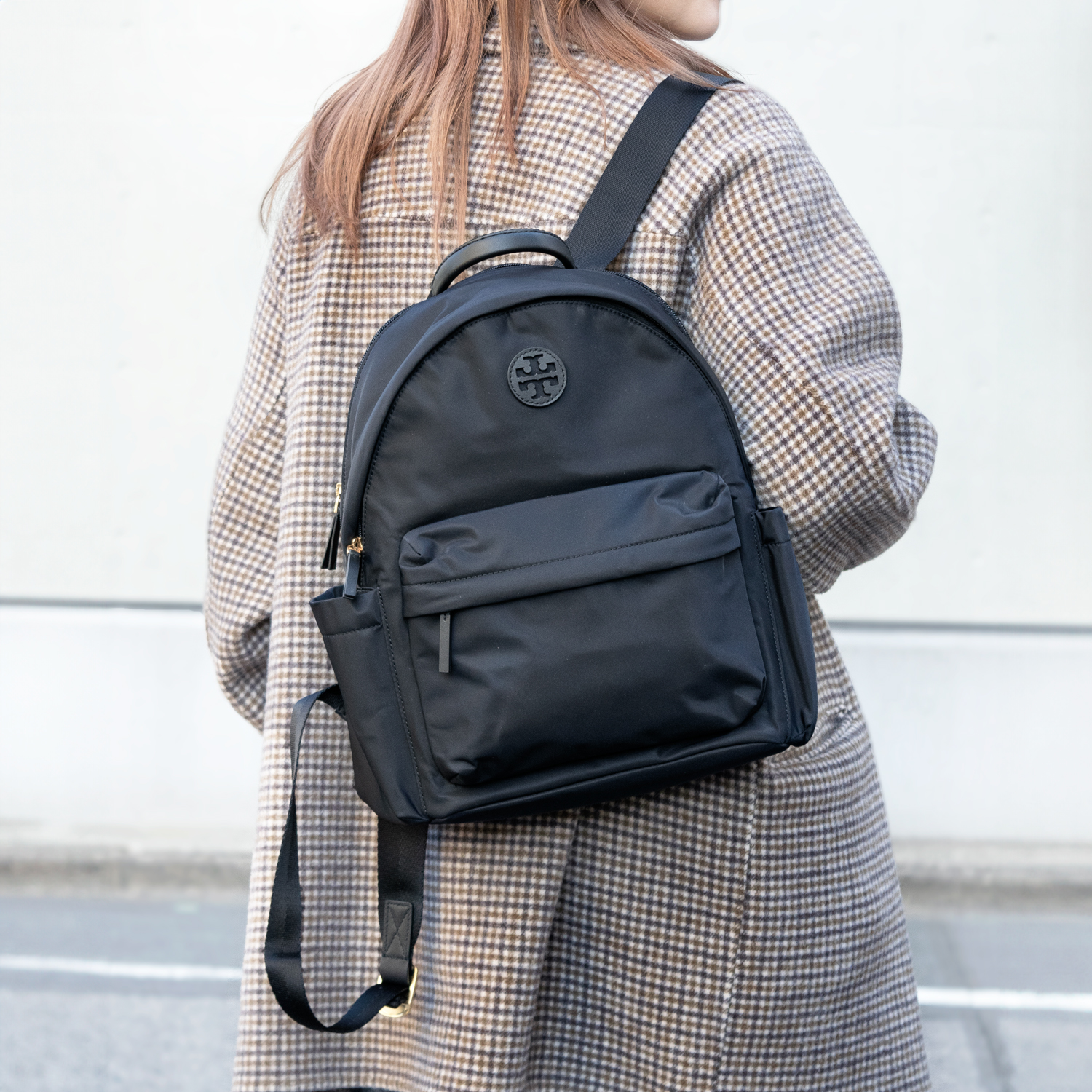 トリーバーチ バッグ レディース リュックサック バックパック アウトレット OS ブラック ELLA NYLON BACKPACK  88368-001 TORY BURCH