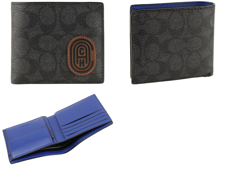 COACH（コーチ） 財布 折財布 二つ折り メンズ シグネチャー