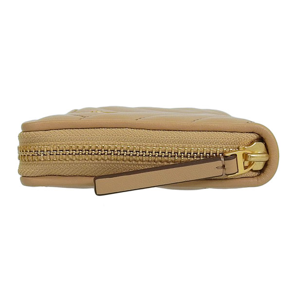 新品！Tory Burch 長財布　ラウンドジップ キラシェブロン キルティング キラ シェブロン ジップ コンチネンタル ウォレット: レディース 財布