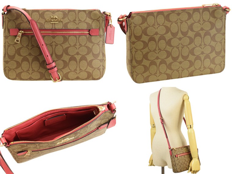 COACH（コーチ） バッグ ショルダーバッグ 斜めがけ シグネチャー