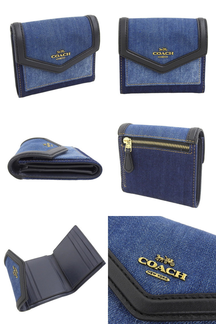 COACH折財布 COACH（コーチ） 招財財運 風水の黄色い財布 金運をもたらす黄色の二
