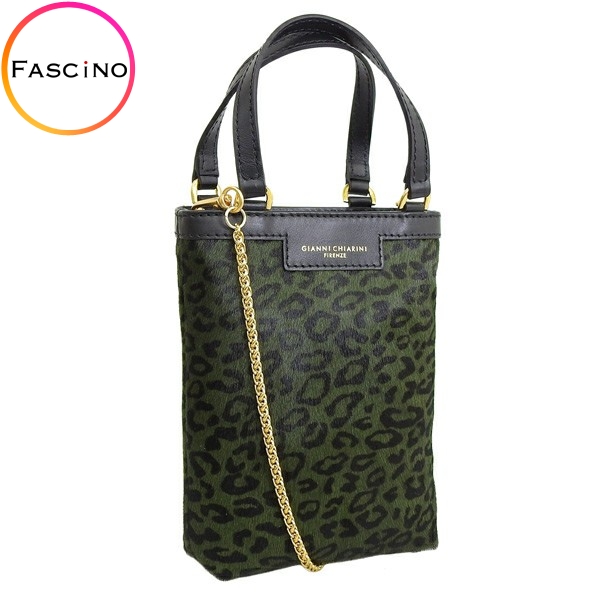ジャンニキャリーニ バッグ レディース ハンドバック 2WAY ショルダーバッグ グリーン CAMILLA 9620MCRLEO GIANNI CHIARINI