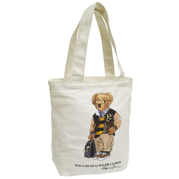 ラルフローレン ポロベア バッグ トートバッグ コットントート A4対応 新品 POLO RALPH LAUREN（ポロ・ラルフローレン） ラルフローレン ポロベア
