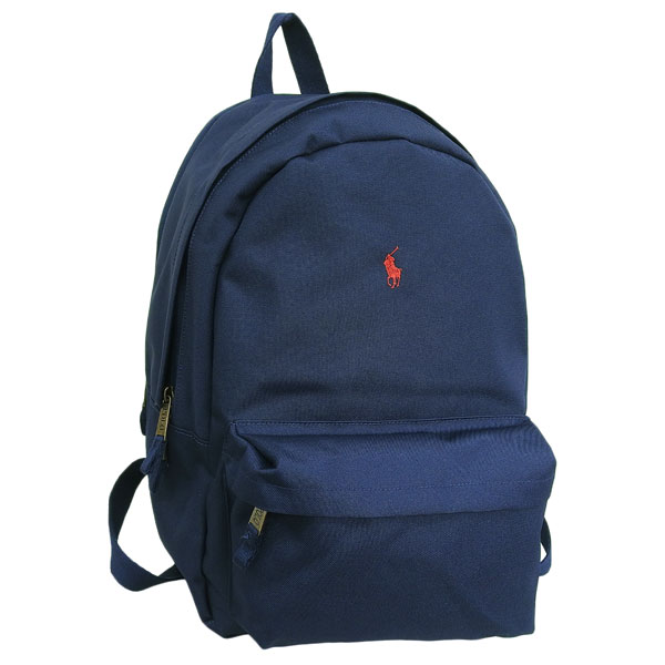 ラルフローレン バッグ メンズ レディース リュックサック ネイビー POLO RALPH LAUREN（ポロ・ラルフローレン） ラルフローレン バッグ