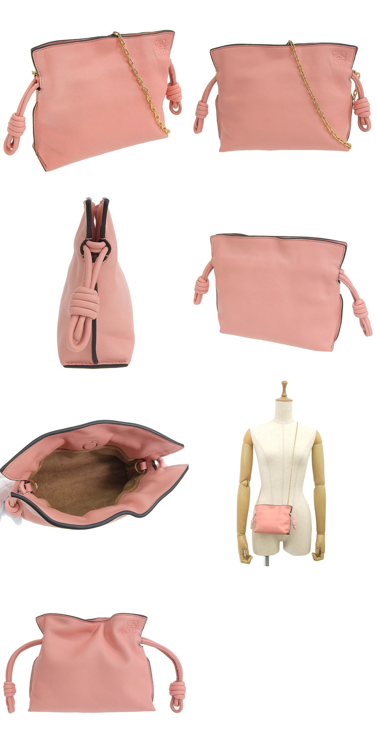 LOEWE（ロエベ） ショルダーバッグ フラメンコクラッチナノ チェーン