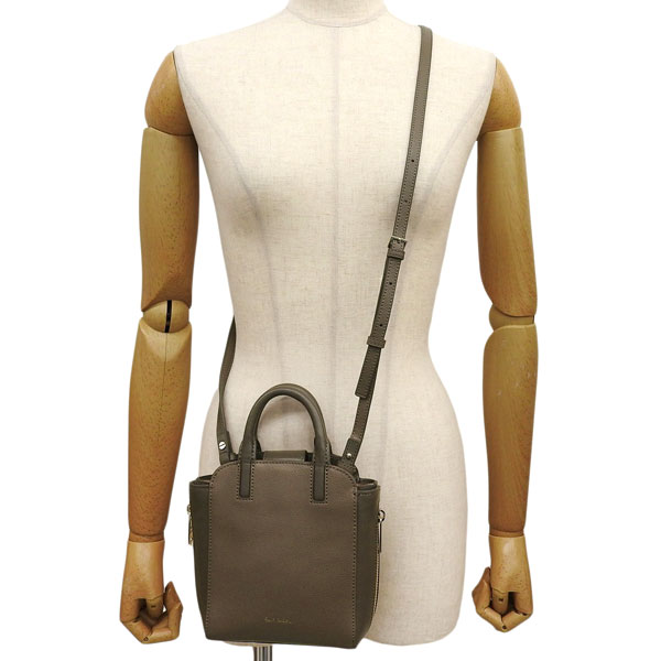 極美品 Paul Smith 2way ハンドバッグ ショルダーバッグ ブロック Paul Smith ポールスミス レザー カラーブロック 2WAY ハンドバッグ