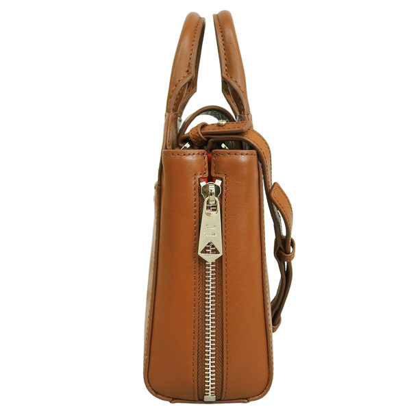 美品　PAUL SMITH ハンドバッグ 2way ブラウン×グレー Paul Smith（ポール・スミス） バッグ レディース ショルダーバッグ