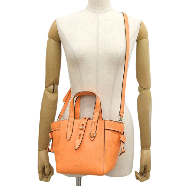 FURLA フルラ トートバッグ オレンジ系 レディース : ブランド
