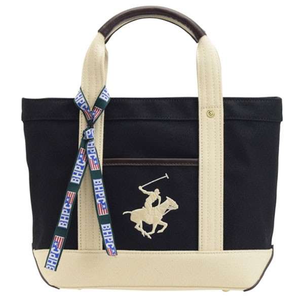 新品・未使用】POLO CLUB 本革 トートバッグ ネイビー バッグ トート