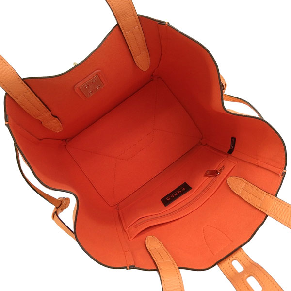フルラ バッグ レディース トートバッグ アウトレット レザー オレンジ FURLA NET TOTE M BAG BZT0FUAHSF0001275S FURLA（フルラ） バッグ レディース トートバッグ アウトレット レザー
