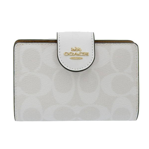 COACH（コーチ） 財布 折財布 二つ折り 財布 レザー グレイシャー